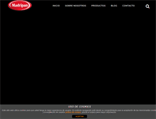 Tablet Screenshot of madripan.com